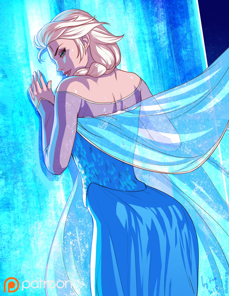 [p] Frozen Elsa By Shunkaku On Deviantart