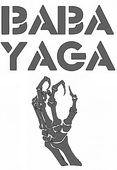 Baba Yaga Lettering Baba Yaga Stencil by mothflavour on DeviantArt