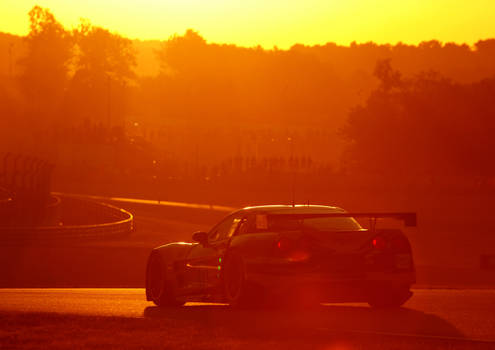 Sunrise at Le Mans 2011