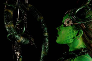 Snake Queen 2 by DaveAyerstDavies