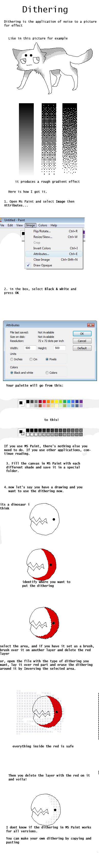 Dithering Tutorial by blackmailchan on DeviantArt