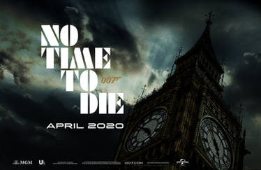 Bond 25 NO TIME TO DIE Teaser Quad-01 OneSheet Fin