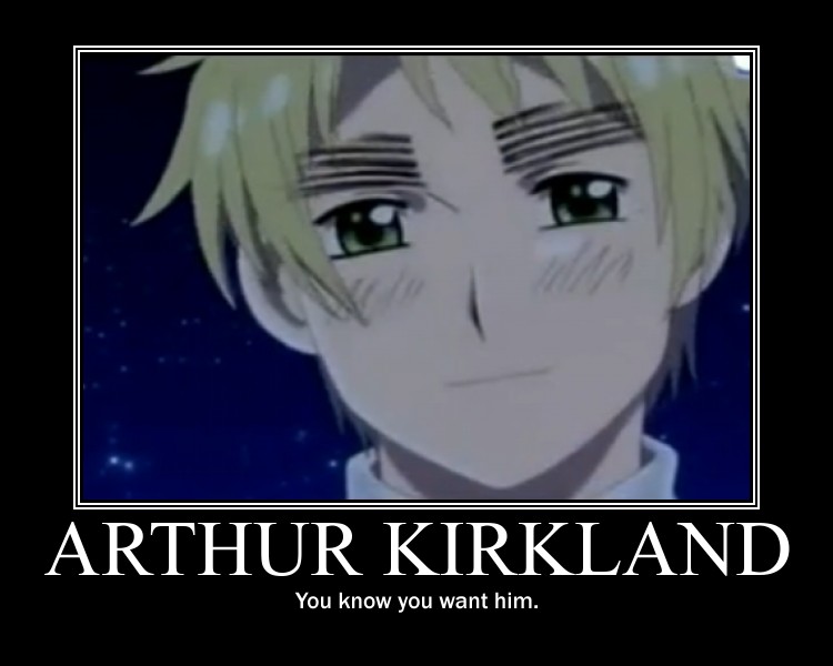 Hetalia motivational poster 8 -I think-