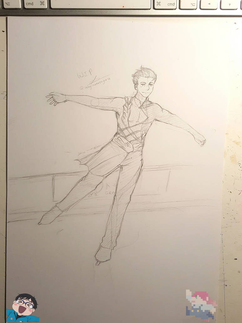Yuri On Ice On Love Eros Performance Katsuki Yuri ~~ (on ice) ''Eros'' by usaginekosagara on DeviantArt