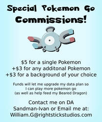 Pokemon Go Commissions