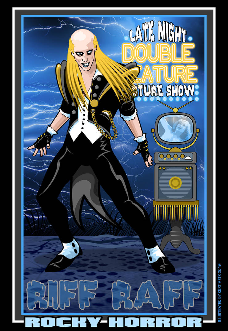 A Double R Raffe science fiction double feature Rriff Raff-Small by KurtMetz on DeviantArt