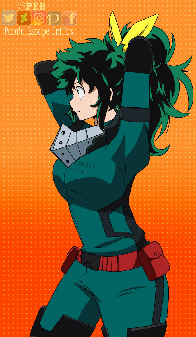 Female Deku Izuku Midoriya by PEB99 on DeviantArt  Female Deku Izuku Midoriya by PEB99 on DeviantArt