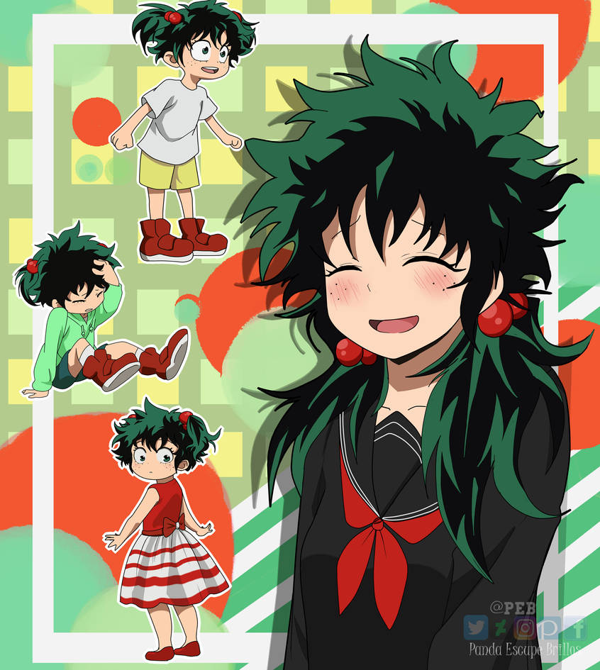 Midoriya Izuku / Deku female (genderbend) by Fuko99 on ...