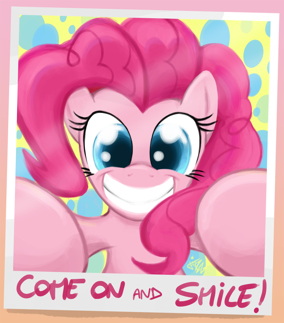 Pinkie smile