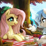 Commission - Picnic and tea