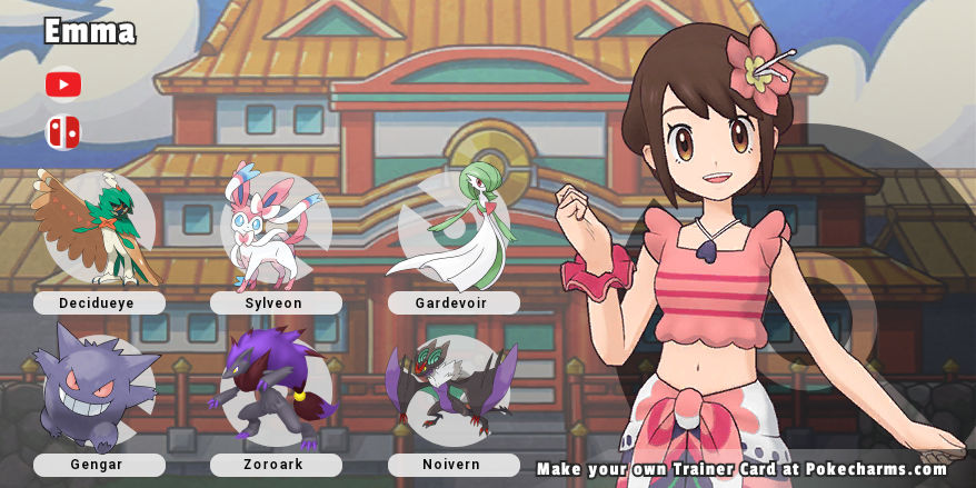 Pokemon trainer maker 2. by EmmaSCardiello on DeviantArt