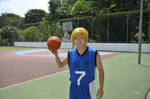 Kise in the blue Kaijo jersey 2 by Heatray2009