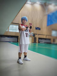 Kuroko in the Vorpal Swords jersey 2