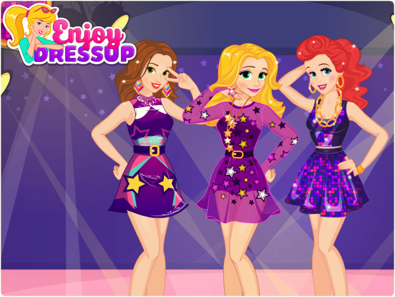 Disney Princesses ~ Disco Divas