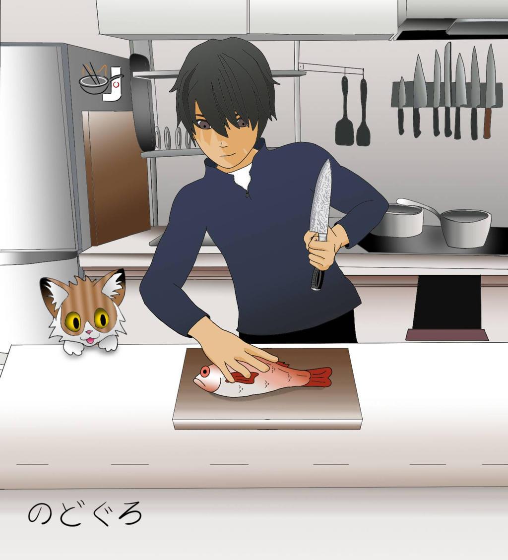 Jun S Kitchen With Nodoguro By Billyjoewashere On Deviantart