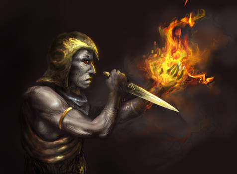 Morrowind: Fire spell