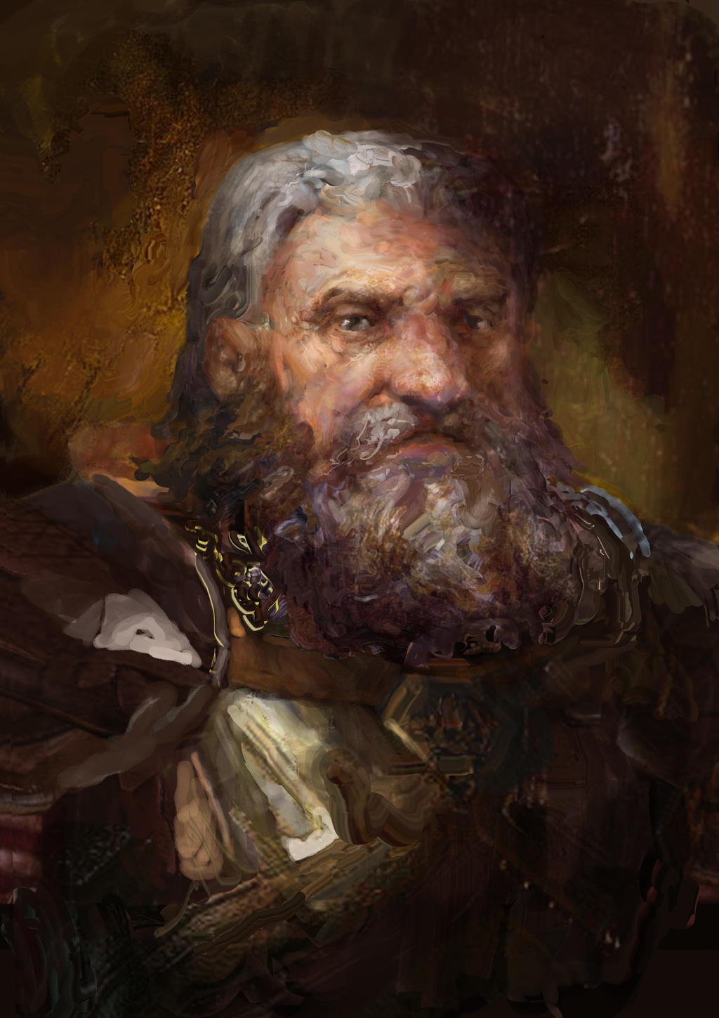 Dragon Age: King Endrin Aeducan in battle gear by IgorLevchenko on ...