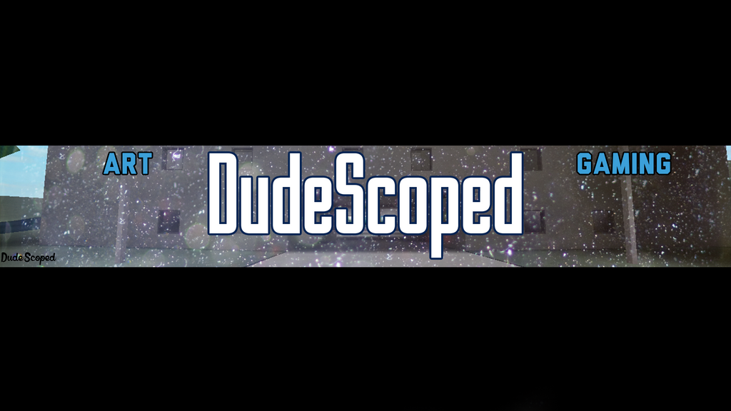 Yt Banner2 by DudeScoped on DeviantArt