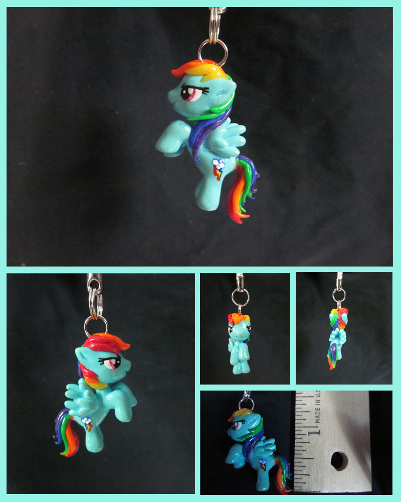 Rainbow Dash Charm