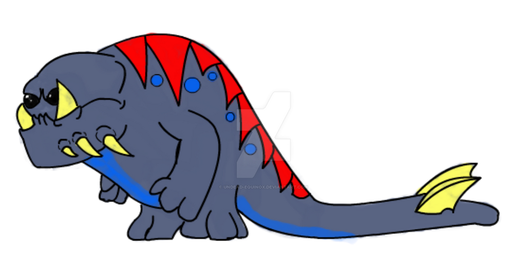 Slack Lizard Slack-Jaw Lizard by Undead-Equinox on DeviantArt