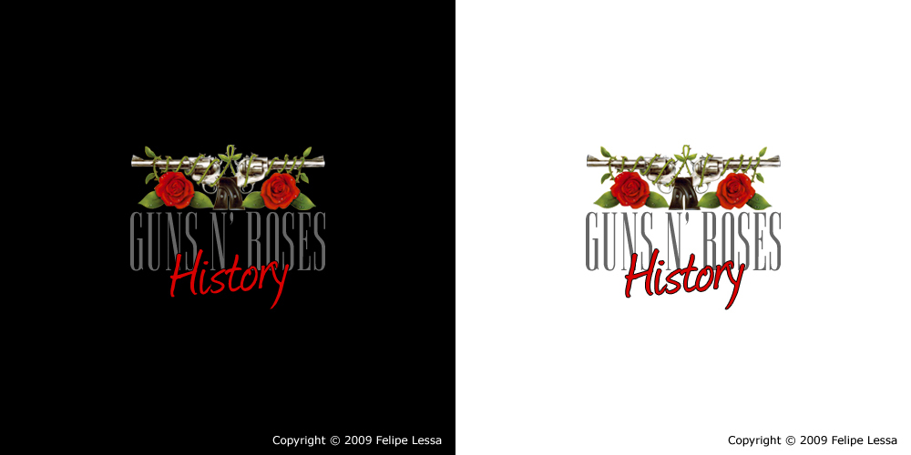 Logo Guns N Roses History By Felipelessa On Deviantart