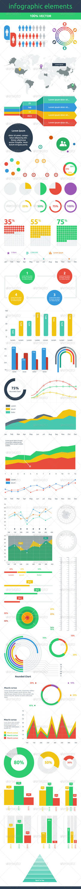 Infographic Elements (Flat Design)