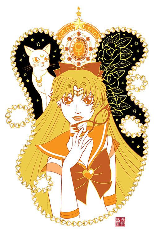 Sailor V x Erte