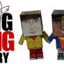 Big Bang Theory Paper Toys