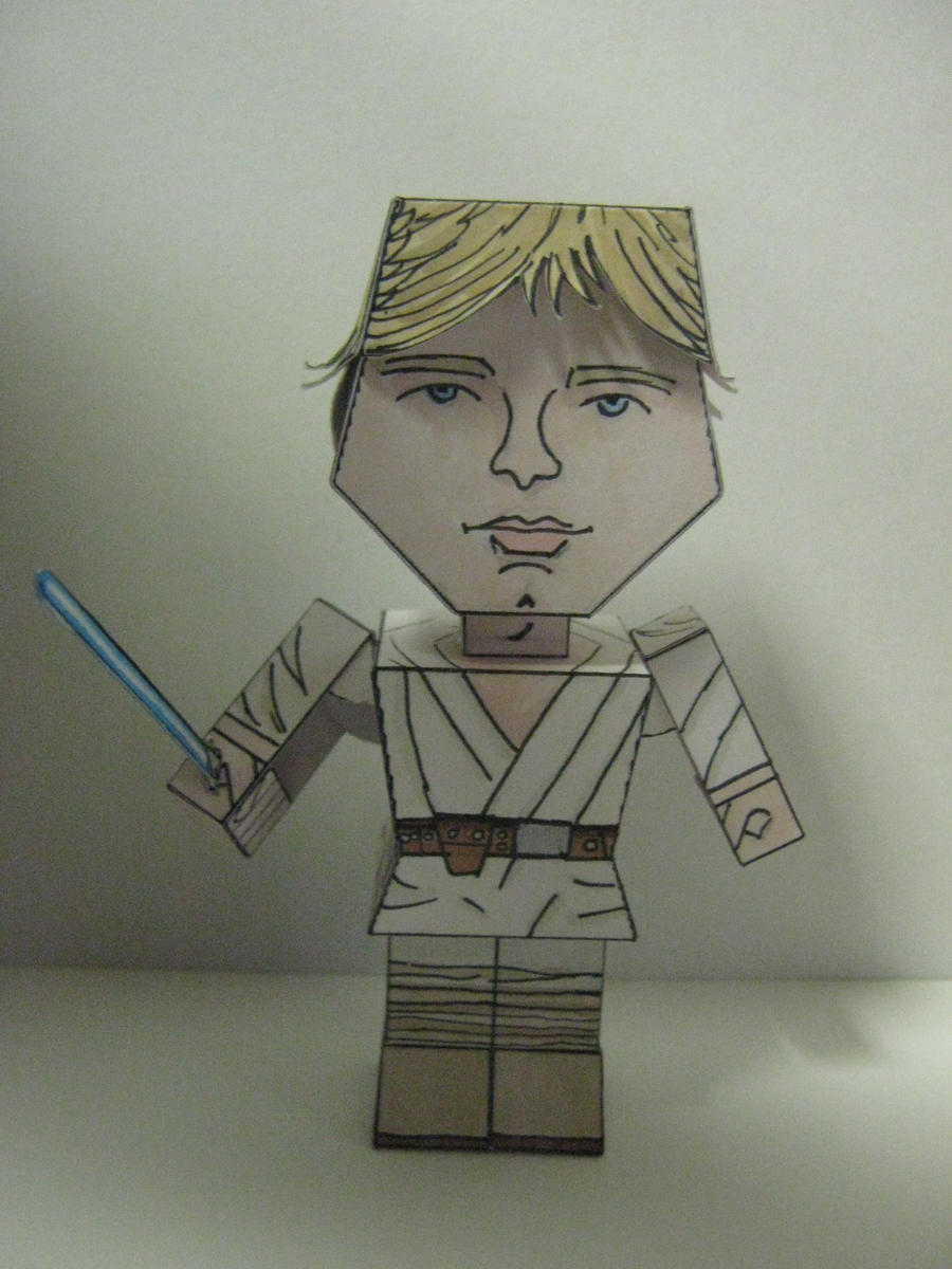 Luke Skywalker Paper Toy By Ditch Scrawls On Deviantart