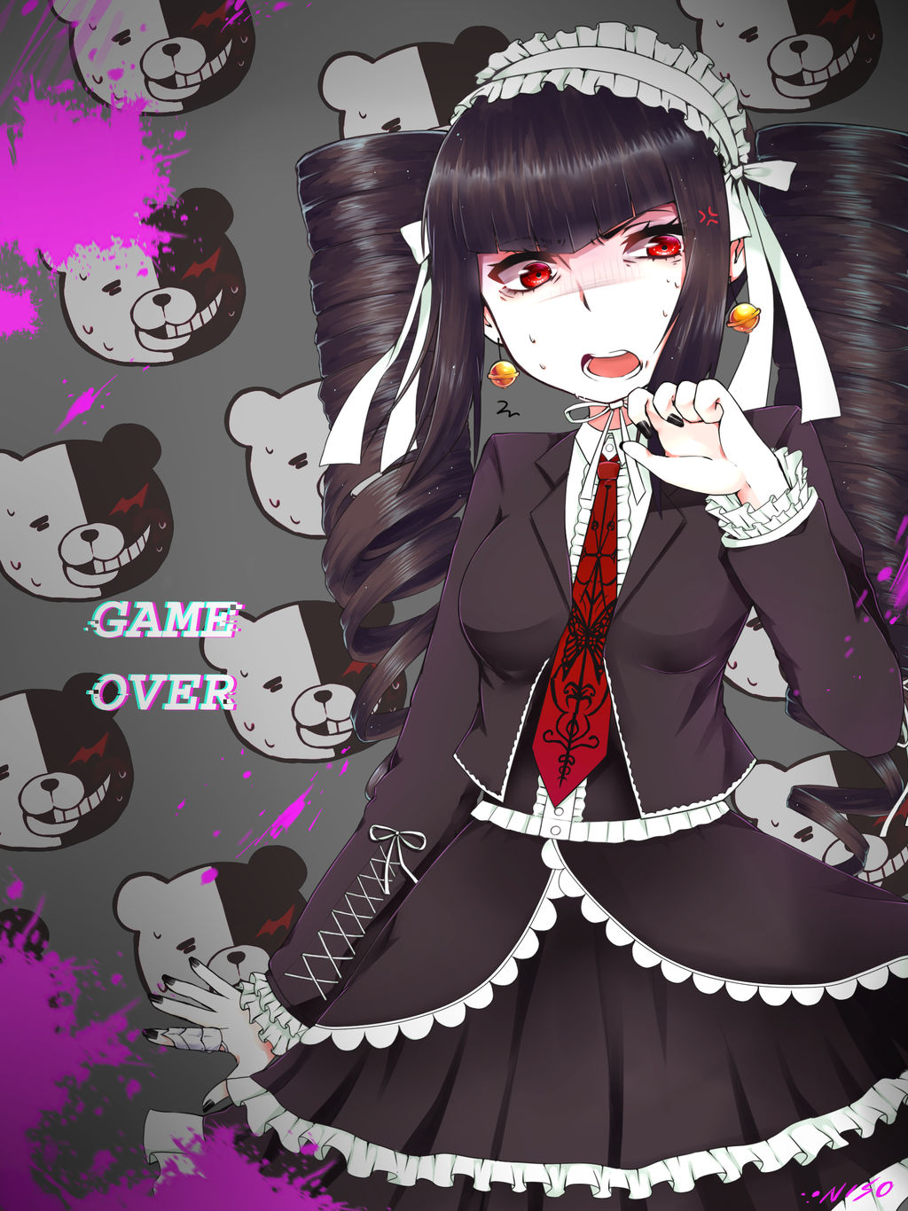 Celestia Ludenberg by NisoTheStrawberry on DeviantArt