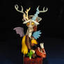 MLP FIM Discord in Throne Sculpture
