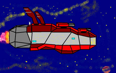 MS Paint Spaceship