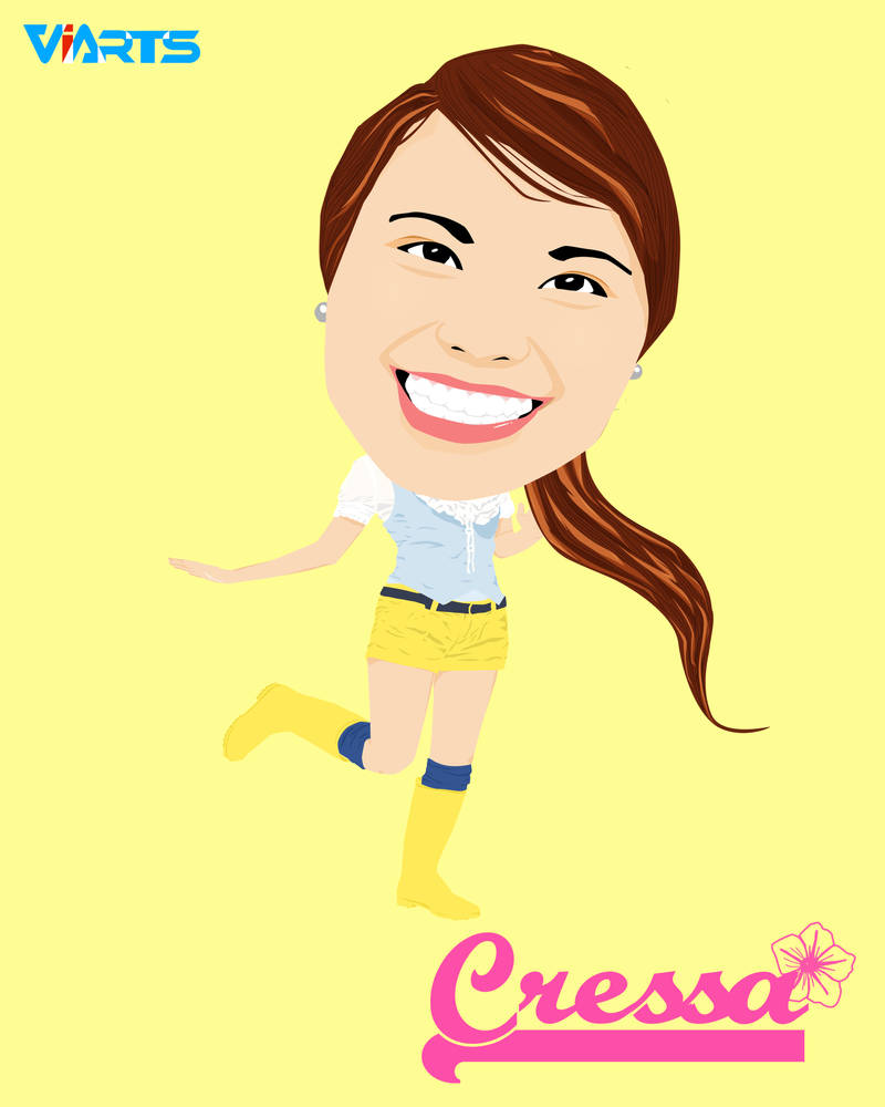 Cressa Rice Commissioned Caricature (Cressa) by AndrewViray on DeviantArt