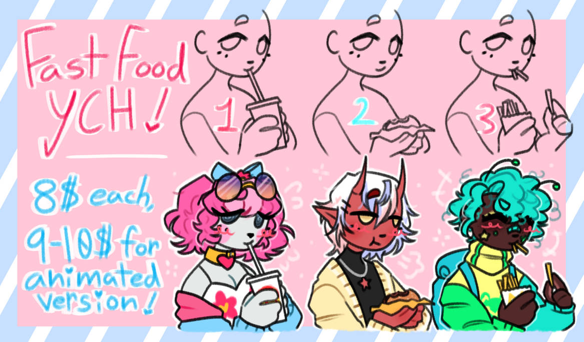 OPEN FAST FOOD YCH By Gvestboy On DeviantArt open-fast-food-ych-by-gvestboy-on-deviantart