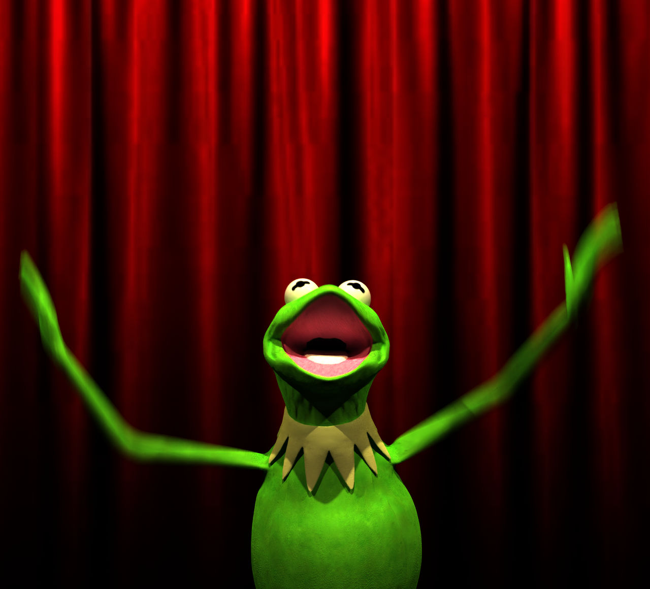 Kermit Render (Blender) by TheRealAnonymousUser on DeviantArt
