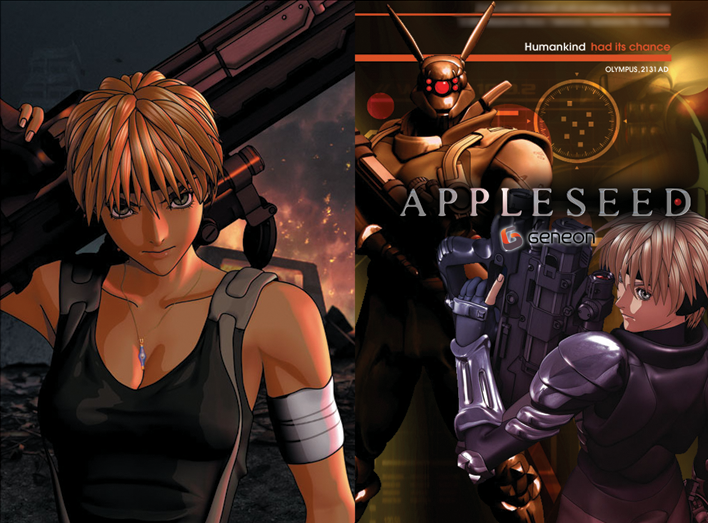 Appleseed DVD insert booklet