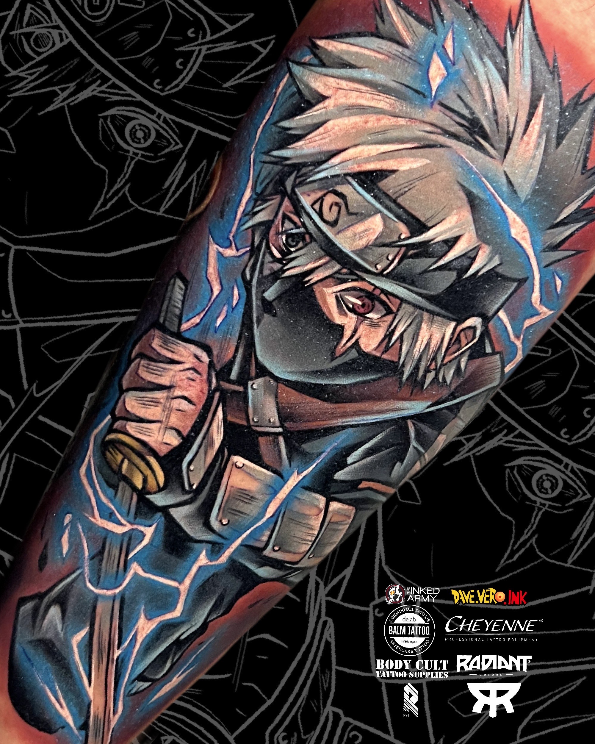 Tattoo Kakashi - Naruto