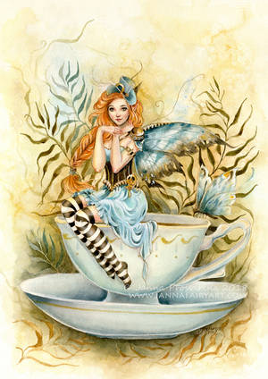 Not Your Cup of Tea by JannaFairyArt Not Your Cup of Tea by JannaFairyArt