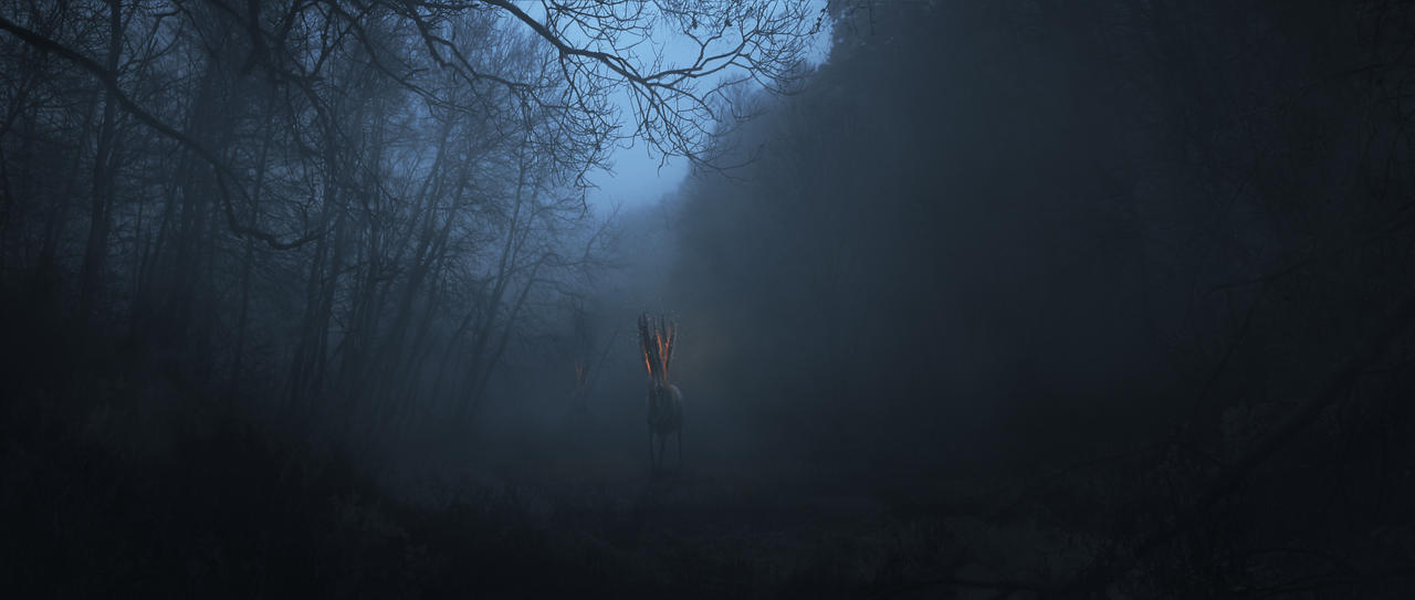 Creatures from mist... by Dark-Indigo