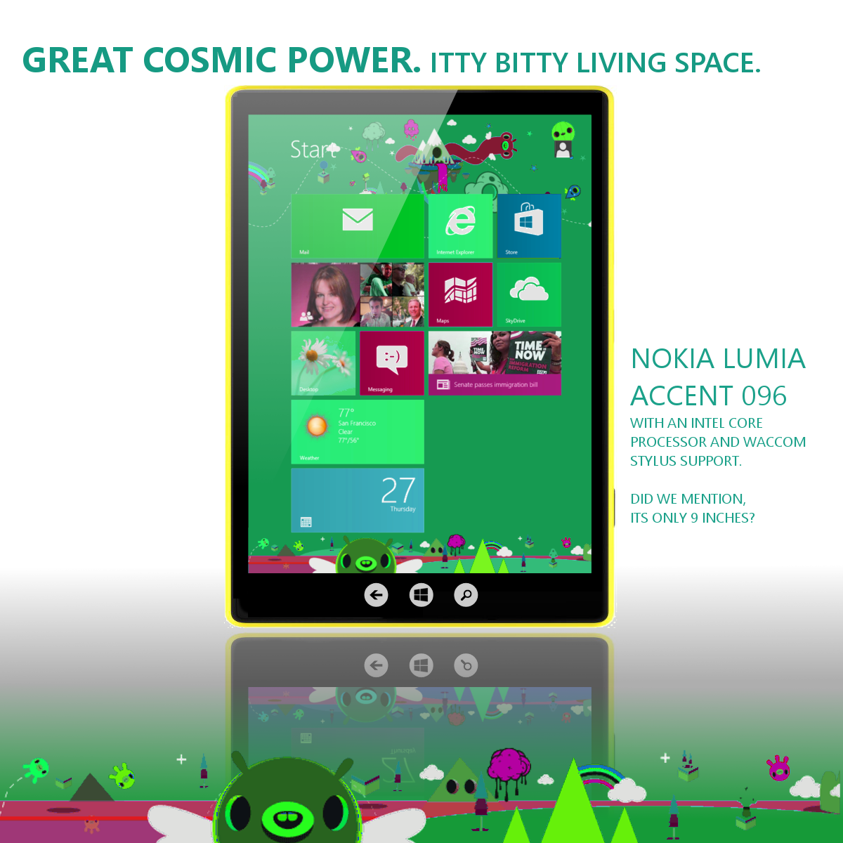 Nokia Lumia Accent Pro (#096) Concept Ad