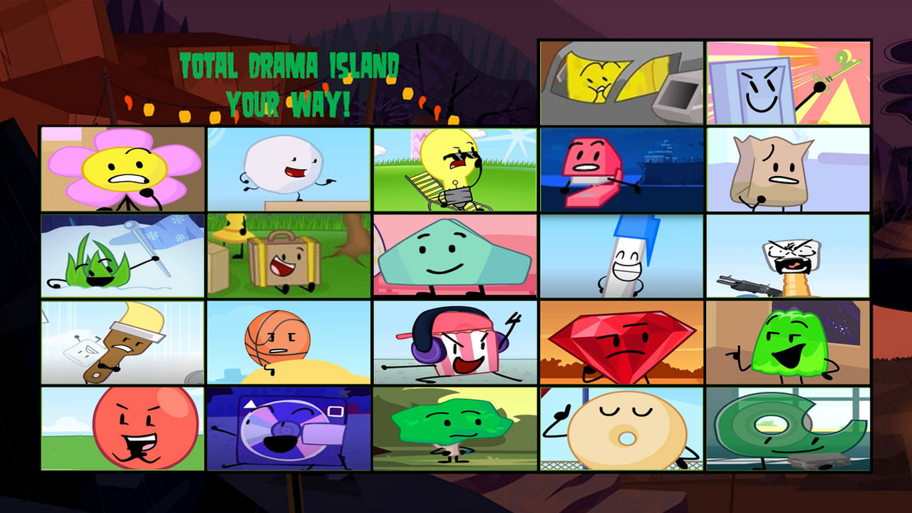 Object Island Deviantart Object Drama Island by Hawlurren818 on DeviantArt