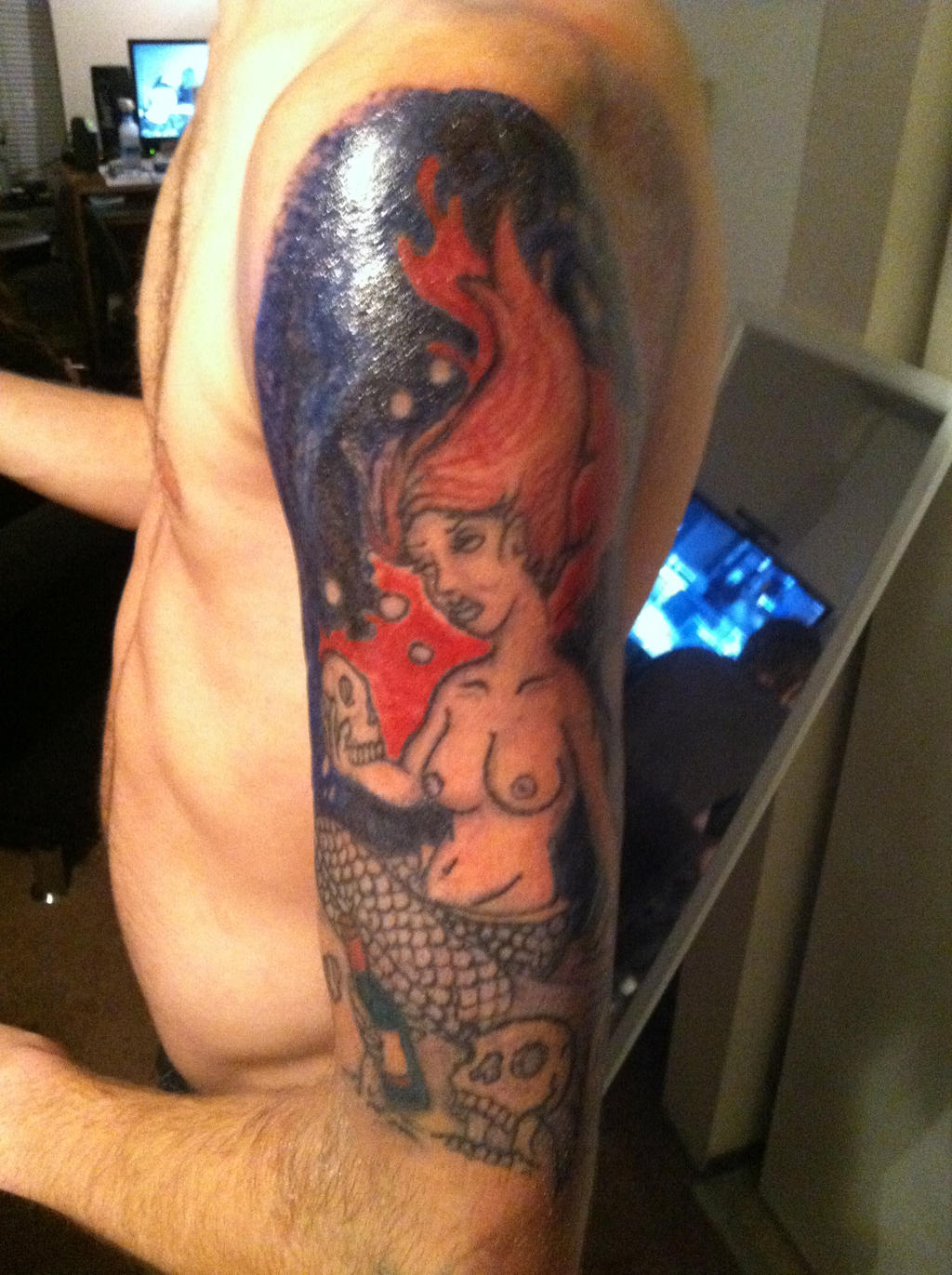 Mermaid tattoo (final)