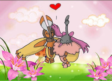 AT: Mothim and Wormadam Love