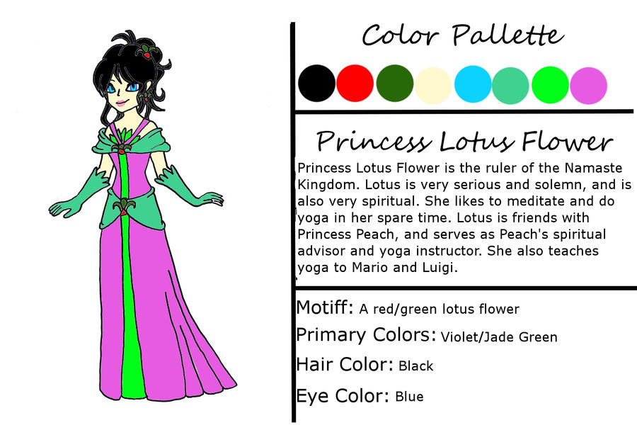 Purchased OC: Princess Lotus