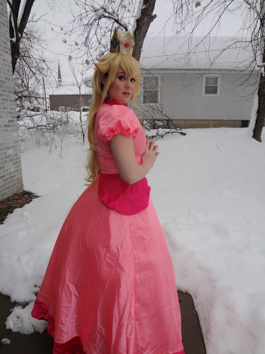 Peach's Snow Day