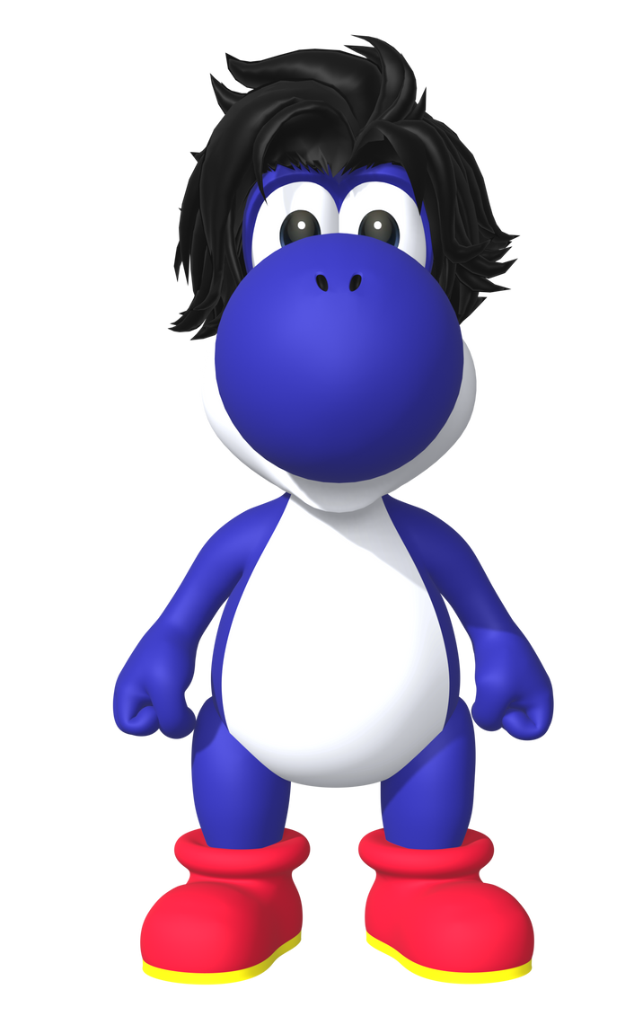 Yoshi R Front View Blender 3D Renders - Front-facing Yoshi Render by SNLYoshi21 on DeviantArt