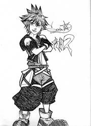 Sora -KH2 quick sketch-