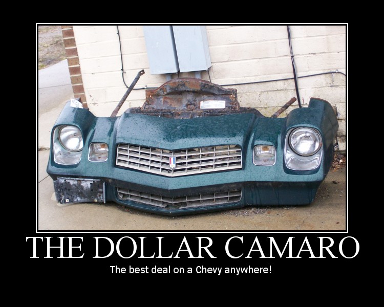 The Dollar Camaro