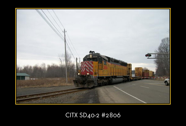 CITX SD40-2 2806