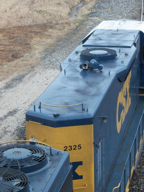 Csx Top CSX ROAD SLUG 2325 TOP VIEW by LDLAWRENCE on DeviantArt